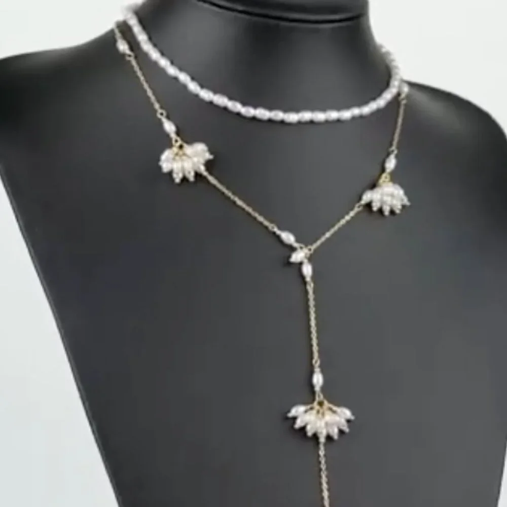 NEW! Pearls Choker Necklace